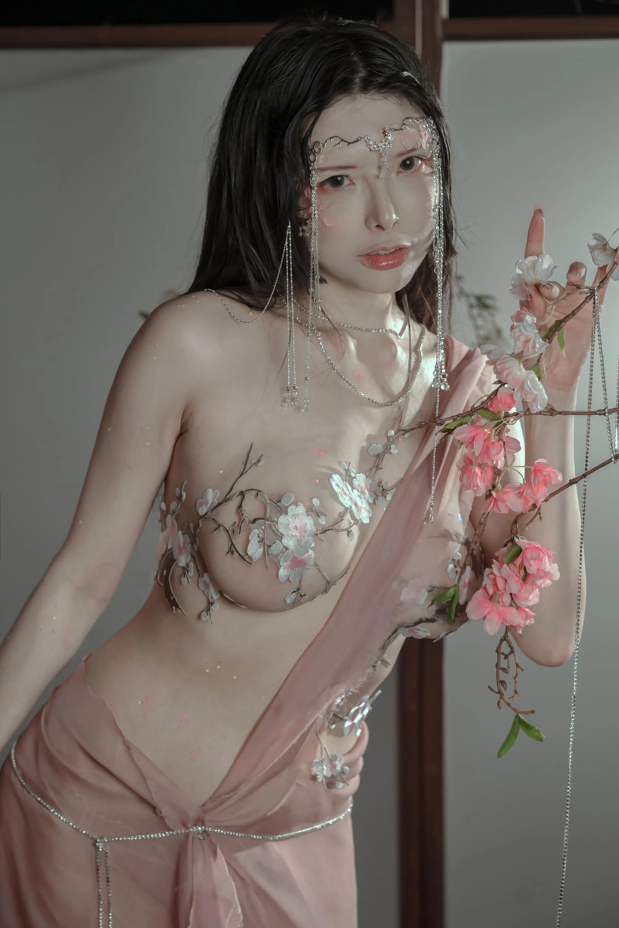 秋和柯基 – NO.061 粉 桃花神 [34P]插图9